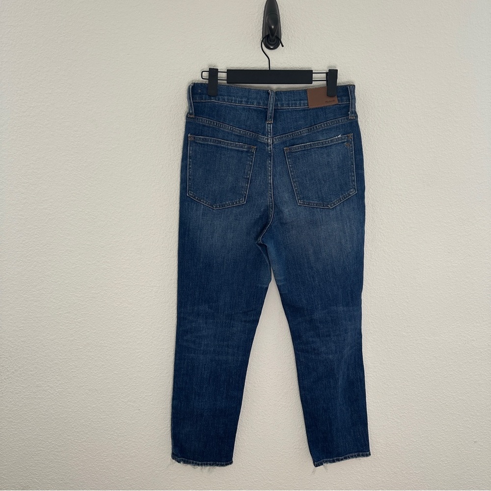 Madewell Perfect Vintage Crop Jeans - High Rise Distressed -‎ 27 - Picture 5 of 10